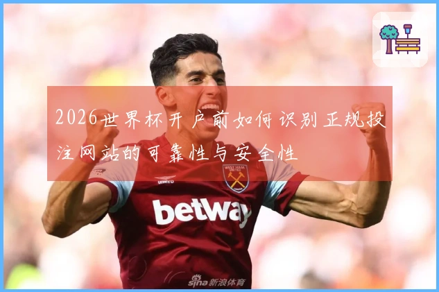 2026世界杯开户前如何识别正规投注网站的可靠性与安全性
