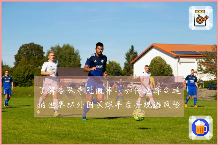 了解各队夺冠概率，如何选择合适的世界杯外围买球平台并规避风险